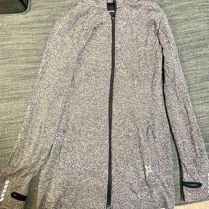 Long sleeve performance zip up